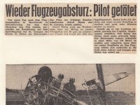 Historisches - Bilder Weber - Absturz OE-9001